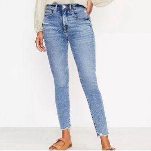 LOFT High Waist Skinny Jeans - Size 14